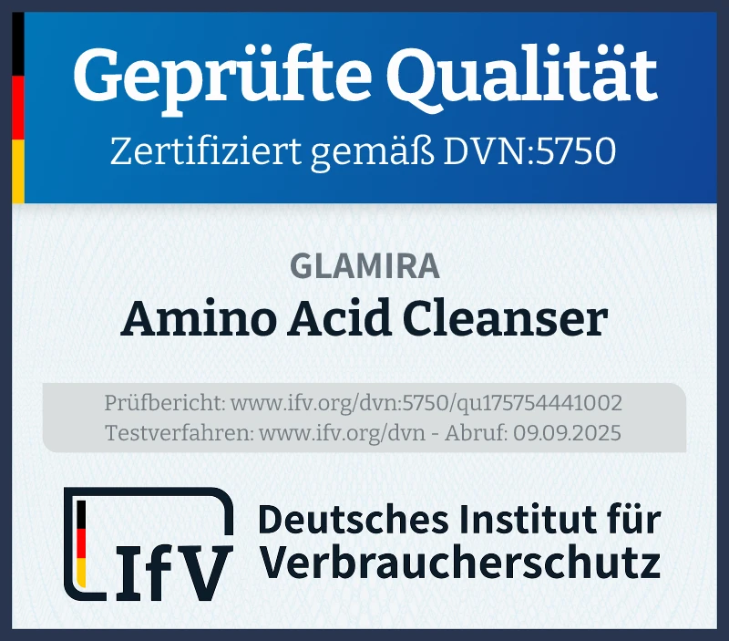Prüfsiegel Amino Acid Cleanser