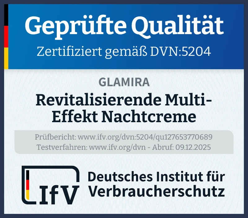 Prüfsiegel Revitalisierende Multi-Effekt Nachtcreme