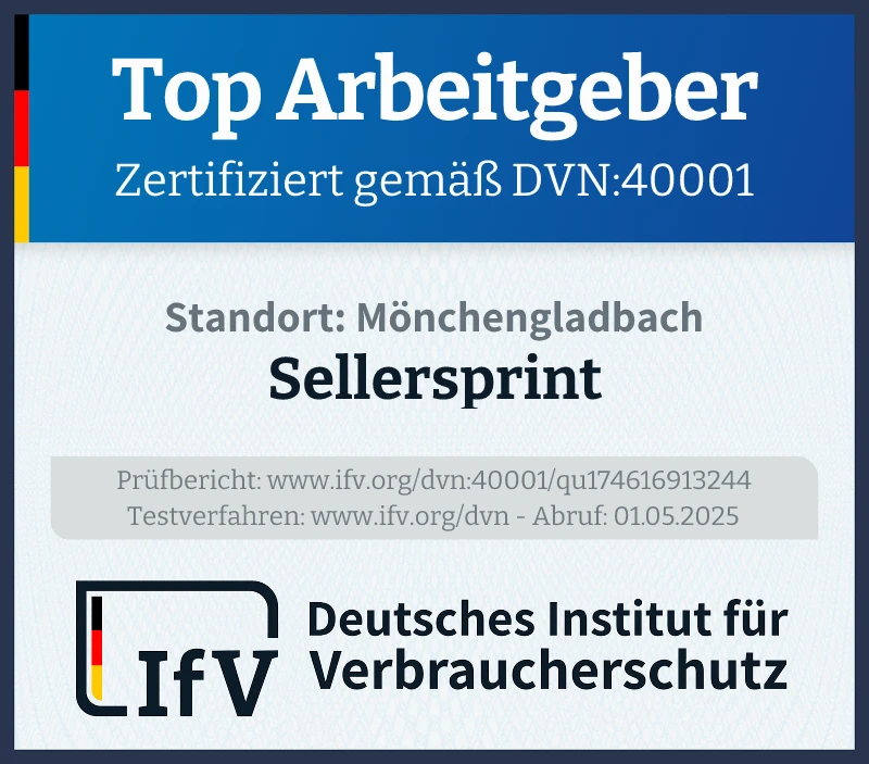 Prüfsiegel Zertifizierter Top-Arbeitgeber