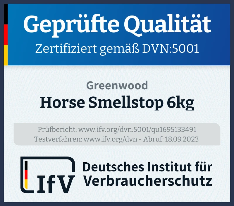 Prüfsiegel Horse Smellstop 6kg