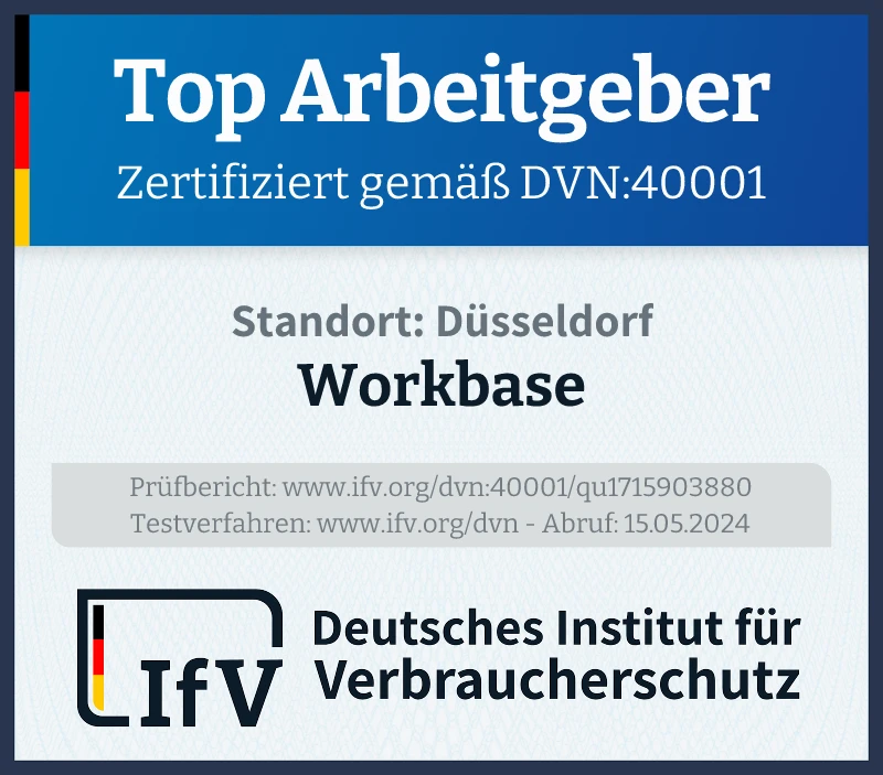 Prüfsiegel Zertifizierter Top-Arbeitgeber