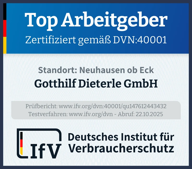 Prüfsiegel Zertifizierter Top-Arbeitgeber