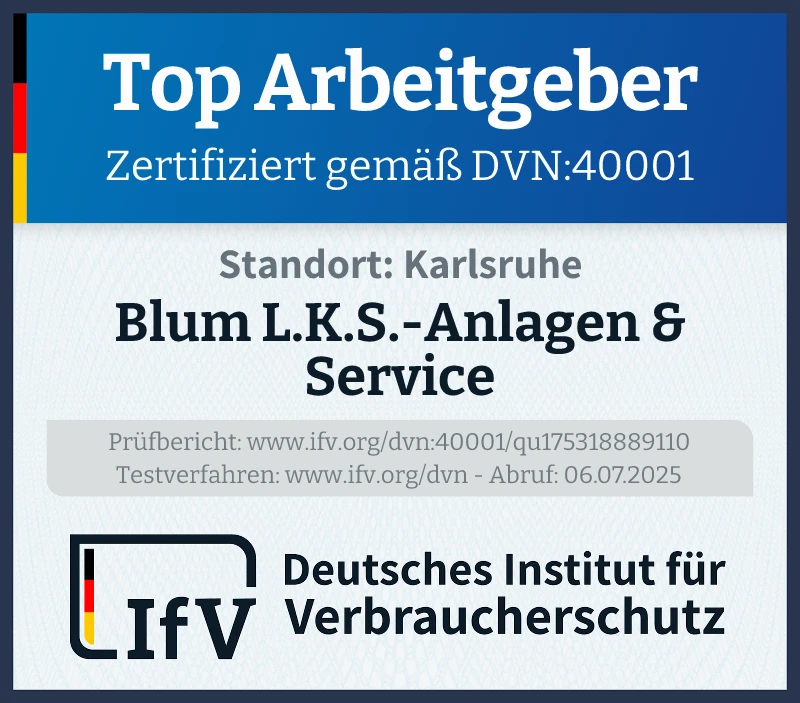 Prüfsiegel Zertifizierter Top-Arbeitgeber
