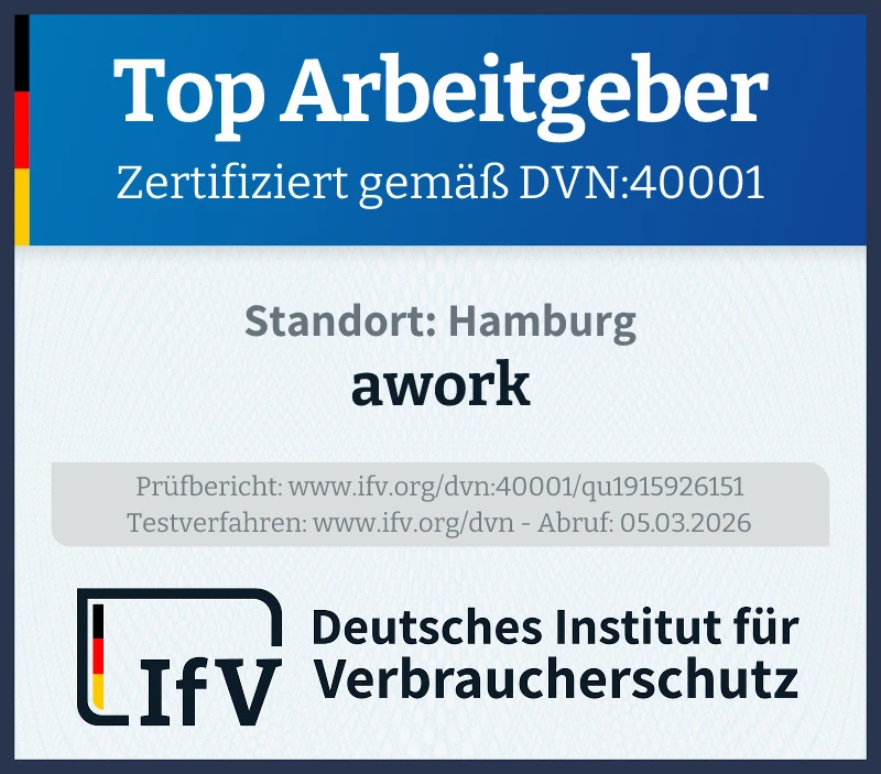 Prüfsiegel Zertifizierter Top-Arbeitgeber